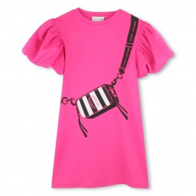 юношеска,рокля,детски,облекла,marc,jacobs,print,jersey,dress,juniors,pink