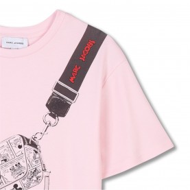 юношеска,рокля,детски,облекла,marc,jacobs,mickey,snap,dress,juniors,pink