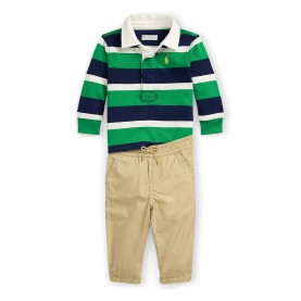 детска,блуза,с,яка,детски,3/4,панталони,polo,ralph,lauren,striped,polo,shirt,set,infants,stafford,grn