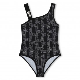 детски,облекла,dkny,dkny,lgo,swimsuit,jn42,blk,wht,m41
