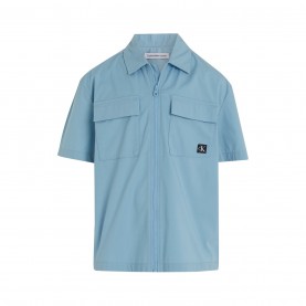 юношеска,риза,с,къс,ръкав,детски,облекла,calvin,klein,jeans,nylon,short,sleeve,shirt,juniors,dusk,blu,cez