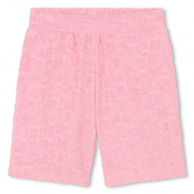 Юношески къси панталони Marc Jacobs Towelling Logo Shorts Juniors - Pink 45T юношески,къси,панталони,marc,jacobs,towelling,logo,shorts,juniors,pink,45t