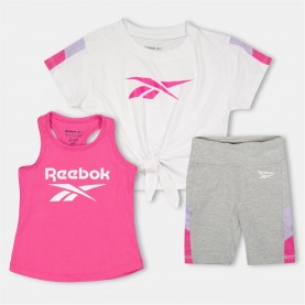 комплект,разпродажба,reebok,детски,облекла,reebok,block,3pc,set,in99,atomic,pink