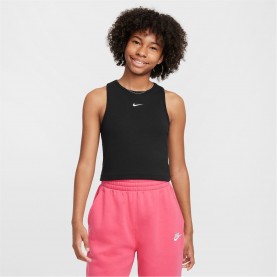 Nike Nike G Nsw Rib Tank Jn99 - Black разпродажба,nike,детски,3/4,панталони,nike,nike,g,nsw,rib,tank,jn99,black