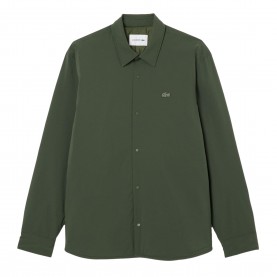 Lacoste Quilted Water-Repellent Overshirt - Green lacoste,quilted,water,repellent,overshirt,green