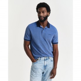 Блуза с яка Gant 4 Col Oxford Polo Shirt - Blue блуза,с,яка,мъжки,тениски,gant,4,col,oxford,polo,shirt,blue