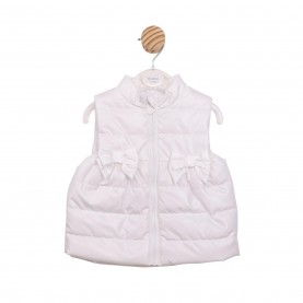 Елек Mintini Baby Gilet - White елек,бебешки,облекла,детски,якета,и,палта,mintini,baby,baby,gilet,white