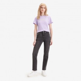 Дънки Levis 724 High Rise Straight Out Of Mind Jeans - Black дънки,дамски,дънки,levis,724,high,rise,straight,out,of,mind,jeans,black