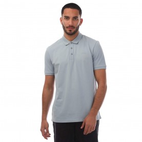 Блуза с яка Hugo Donos222 Logo Print Polo Shirt - Blue блуза,с,яка,мъжки,тениски,hugo,donos222,logo,print,polo,shirt,blue