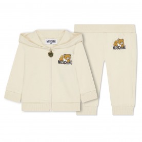Детски анцуг MOSCHINO Bear Tracksuit Infants - Beige 20404 детски,анцуг,детски,3/4,панталони,moschino,bear,tracksuit,infants,beige,20404
