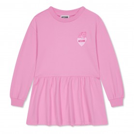 рокля,детски,3/4,панталони,moschino,bear,dress,pink,50243