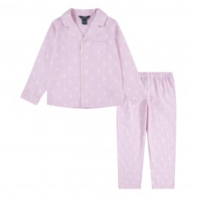 пижама,детски,3/4,панталони,polo,ralph,lauren,kids',long,sleeve,pyjama,set,hint,of,pink