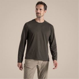 Тениска Craghoppers Nosi Life Abel Long Sleeve TShirt - WoodlandGrn тениска,туристическо,облекло,мъжко,туристическо,облекло,мъжки,ризи,craghoppers,nosi,life,abel,long,sleeve,tshirt,woodlandgrn