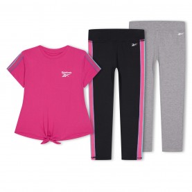 комплект,разпродажба,reebok,детски,облекла,reebok,ss,t,lgng,set,jn99,carmine,rose