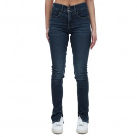 Дънки Levis 311 Shaping Skinny Slit Hem Jeans - Dark Blue дънки,дамски,дънки,levis,311,shaping,skinny,slit,hem,jeans,dark,blue