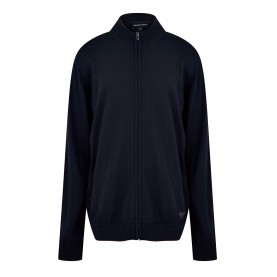 юношеска,жилетка,детски,облекла,emporio,armani,full,zip,cardigan,juniors,navy