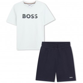 комплект,детски,3/4,панталони,boss,boss,t,shirt,set,jn63,light,green
