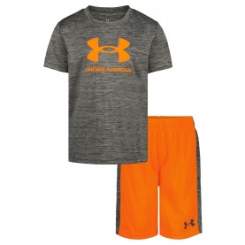 Тениска Under Armour Kids' Pack Tech T-Shirt - Orange/Grey тениска,разпродажба,under,armour,детски,3/4,панталони,детски,облекла,under,armour,kids',pack,tech,t,shirt,orange,grey