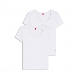 тениска,дамски,топове,hugo,2,pack,of,underwear,t,shirts,white