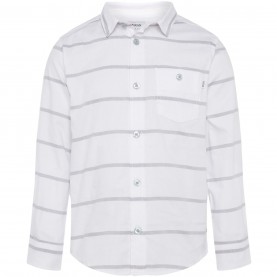 детски,3/4,панталони,boss,kids,long,sleeve,all,over,stripe,design,shirt,white