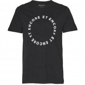Тениска French Connection Encore Et Encore Slogan T-Shirt - Charcoal тениска,мъжки,тениски,french,connection,encore,et,encore,slogan,t,shirt,charcoal
