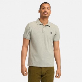 Блуза с яка Timberland Oyster River Logo Short Sleeve Polo Shirt - Grey блуза,с,яка,мъжки,тениски,timberland,oyster,river,logo,short,sleeve,polo,shirt,grey