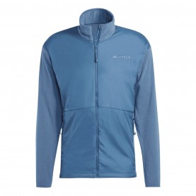 Поларено яке Adidas Terrex Multi Wind Fleece Jacket - Blue поларено,яке,мъжки,softshell,якета,мъжки,якета,adidas,terrex,multi,wind,fleece,jacket,blue