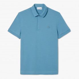 Блуза с яка Lacoste Regular Fit Paris Stretch Piqu¿ Polo Shirt - Blue блуза,с,яка,мъжки,тениски,lacoste,regular,fit,paris,stretch,piqu,polo,shirt,blue