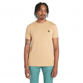 тениска,мъжки,тениски,timberland,oyster,river,logo,short,sleeve,t,shirt,wheat