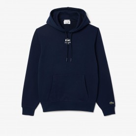 Суичър Lacoste Print Hoodie - Blue суичър,мъжки,горнища,с,качулка,мъжки,ежедневни,облекла,lacoste,print,hoodie,blue