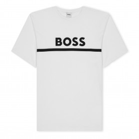 Тениска Boss Kids Large Logo T-Shirt, Logo Design - White 10P тениска,детски,тениски,boss,kids,large,logo,t,shirt,logo,design,white,10p