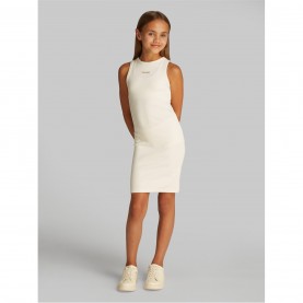 рокля,детски,облекла,calvin,klein,jeans,rib,sleeveless,dress,tofu,yas