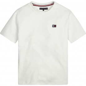 Тениска Tommy Hilfiger Back Print T-Shirt - White тениска,детски,3/4,панталони,tommy,hilfiger,back,print,t,shirt,white