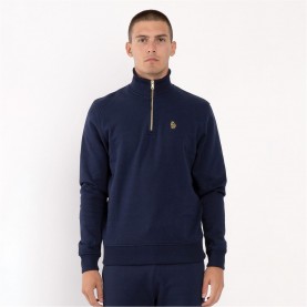 блуза,мъжки,блузи,luke,1977,higgs,2,1,4,zip,sweatshirt,navy