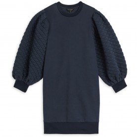 рокля,дамски,поли,и,рокли,ted,baker,xcelina,quilted,jersey,dress,midnight