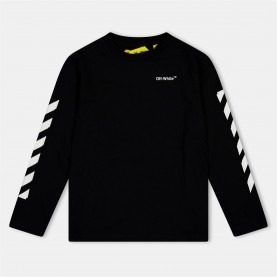 тениска,детски,облекла,off,white,off,ls,arrow,tee,jn99,black,white