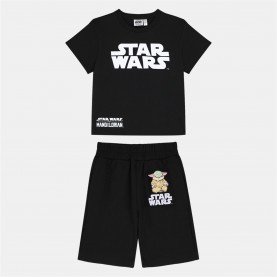 юношески,комплект,детски,стоки,с,аним.,герои,детски,3/4,панталони,дамски,стоки,с,аним.,герои,детски,облекла,character,tee,and,short,set,junior,star,wars