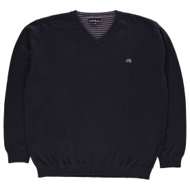 пуловер,мъжки,пуловери,raging,bull,v,neck,jumper,navy