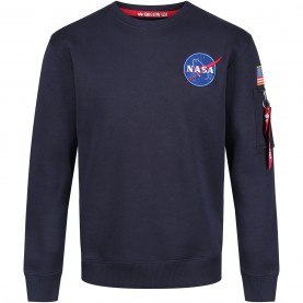 блуза,мъжки,ежедневни,облекла,мъжки,горнища,с,качулка,alpha,industries,space,shuttle,sweater,blue