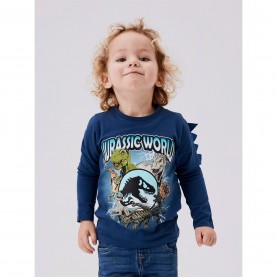 фланелка,с,дълъг,ръкав,детски,тениски,name,it,jurassic,world,long,sleeve,top,dark,denim