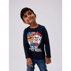 фланелка,с,дълъг,ръкав,детски,тениски,name,it,paw,patrol,long,sleeve,top,dark,sapphire