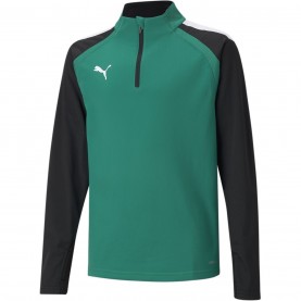 Детска поларена блуза Puma Teamliga quarter Zip Top Jr Fleece Unisex Kids - Green детска,поларена,блуза,промоция,на,зимни,облекла,разпродажба,puma,детски,полари,всички,фитнес,облекла,детски,облекла,puma,teamliga,quarter,zip,top,jr,fleece