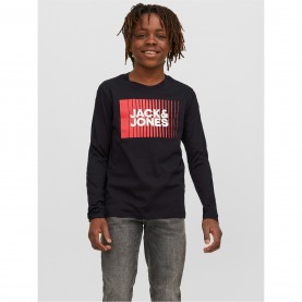 детски,тениски,jack,and,jones,corp,logo,ls,t,in00,black