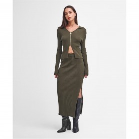 пола,поли,и,къси,панталони,дамски,плетени,дрехи,barbour,international,mondale,knitted,midi,skirt,empire,green