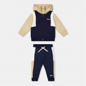 детски,облекла,boss,boss,col,blk,trksuit,in52,navy,849