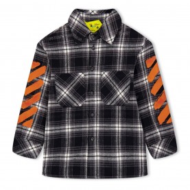 детски,облекла,off,white,diagonal,check,flannel,shirt,infants,blk,ornge