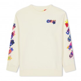 детска,блуза,детски,облекла,off,white,logo,sweatshirt,infants,white,pink