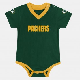 Пижама NFL Kids Team Runner Miami Dolphins Onesie - Green Bay Pckrs пижама,бебешки,облекла,nfl,kids,team,runner,miami,dolphins,onesie,green,bay,pckrs