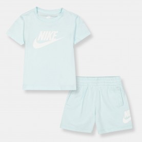 комплект,детски,тениски,nike,tee,short,set,in53,white,blue