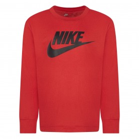 Тениска Nike Nike Futura Ls Tee In99 - University Red тениска,nike,nike,futura,ls,tee,in99,university,red